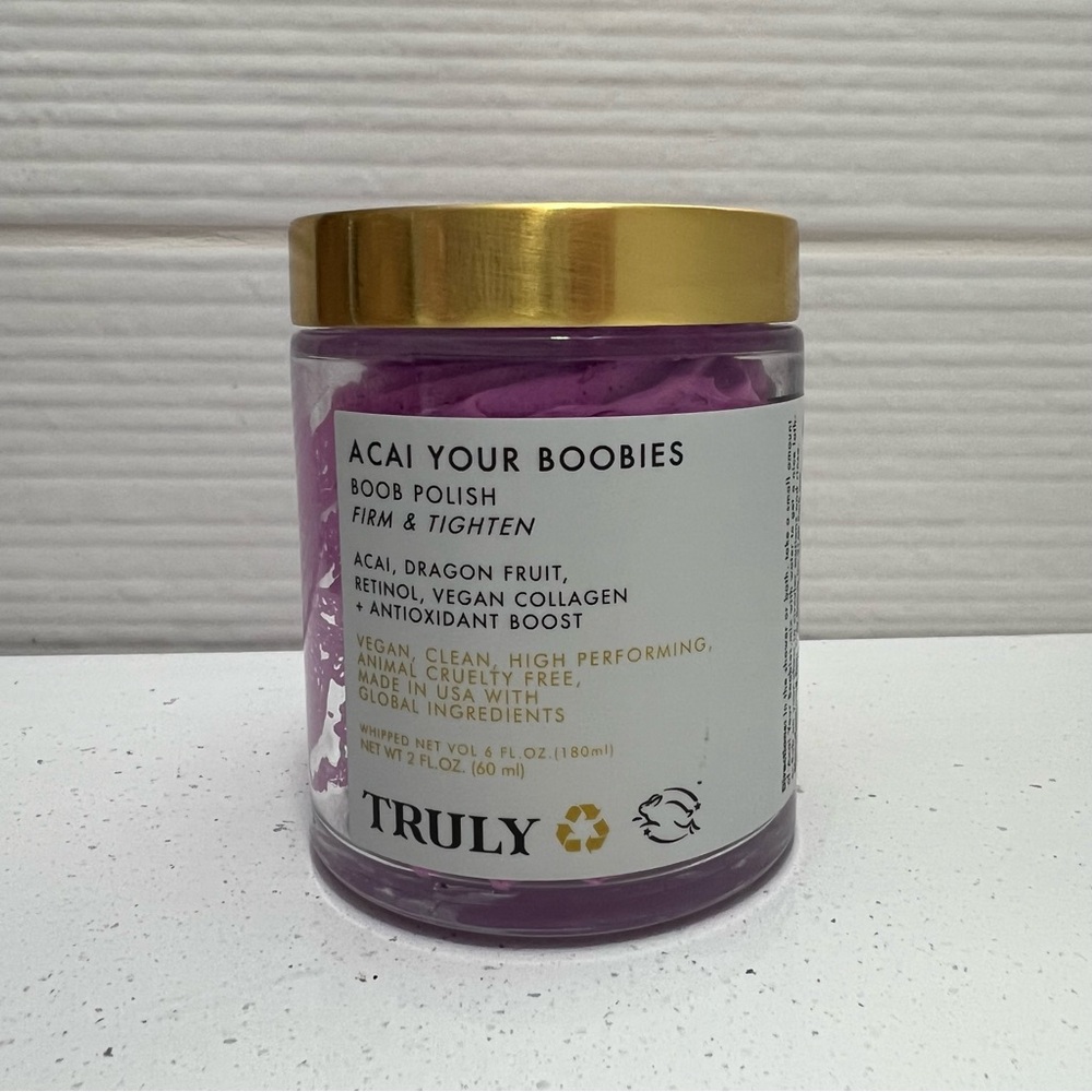 Truly Beauty | Acai Your Boobies, Boob Polish -  NWT